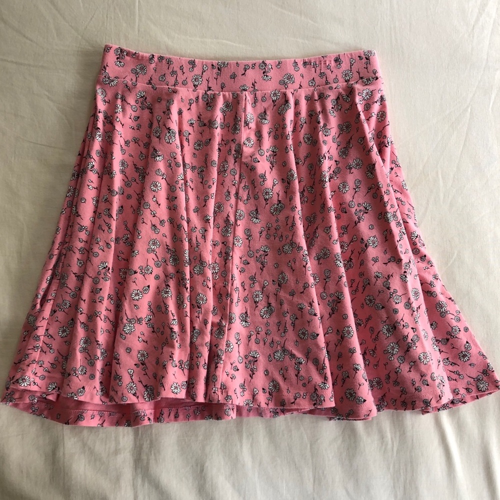 flower skater skirt!